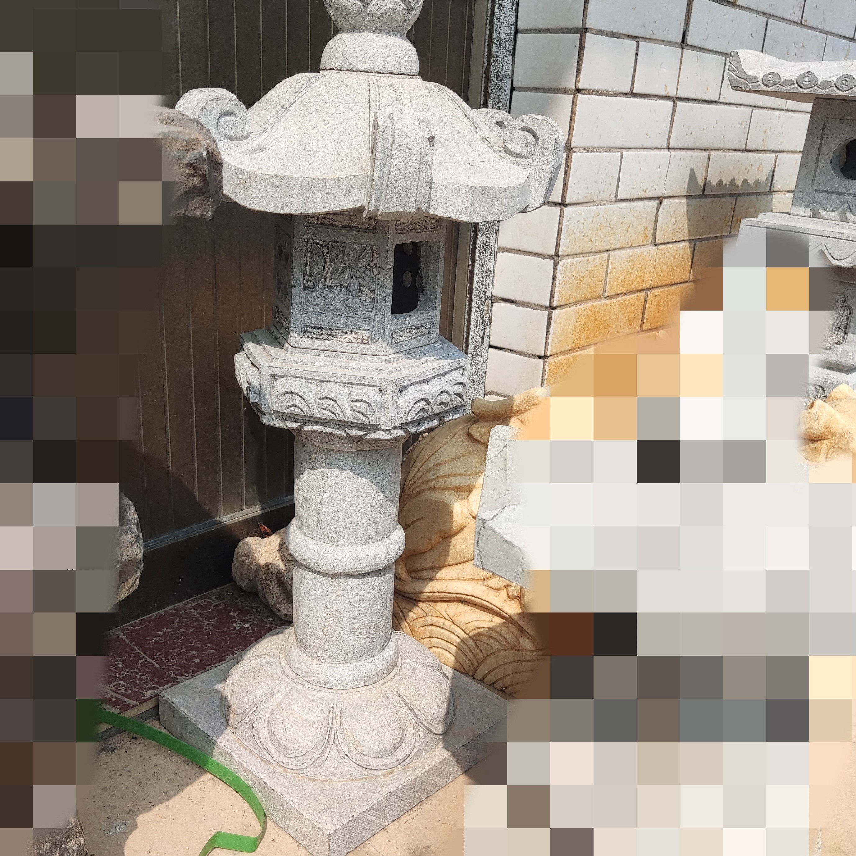 青石石灯 庭院石灯