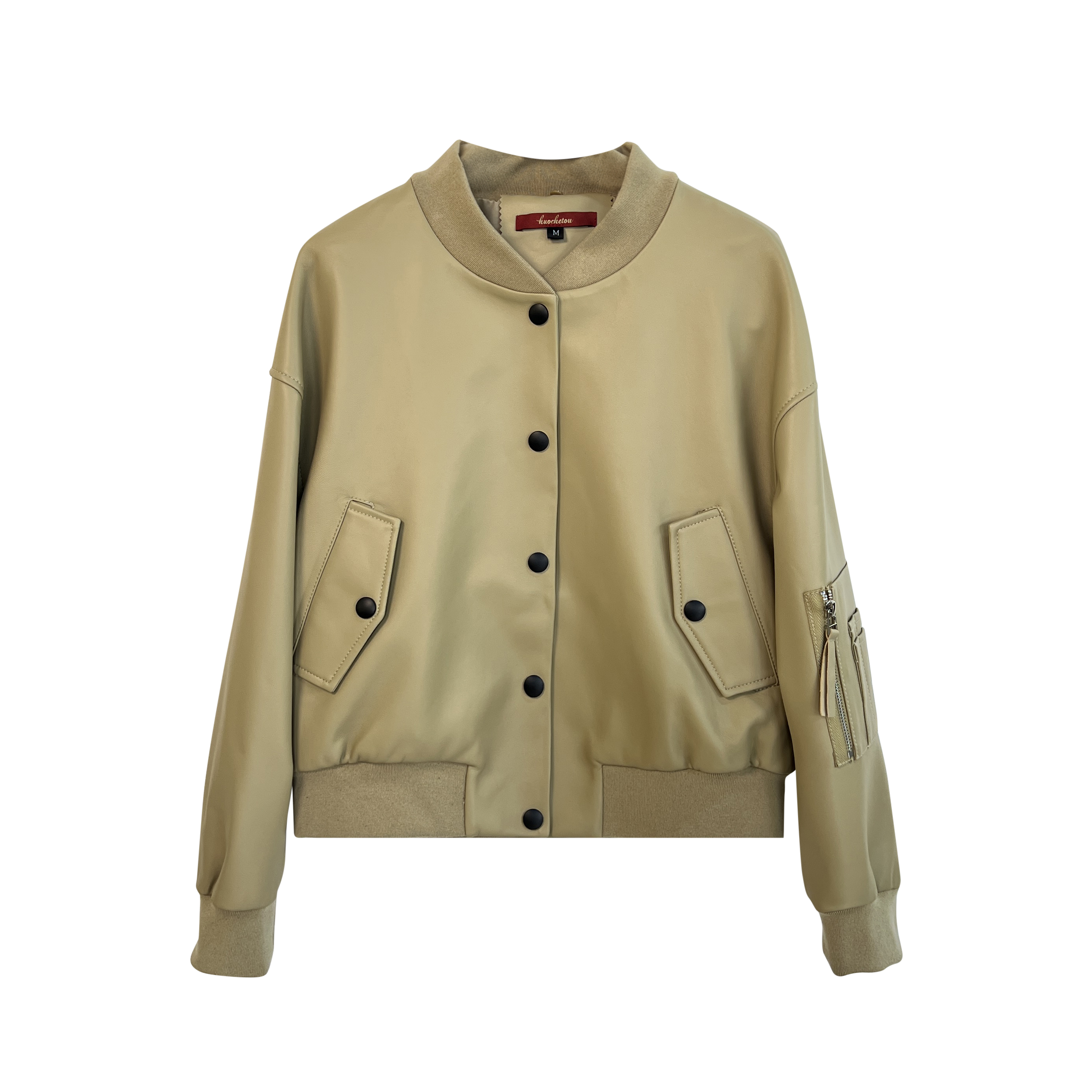 2025秋季新款真皮绵羊皮皮衣女士短款休闲短外套洋气百搭