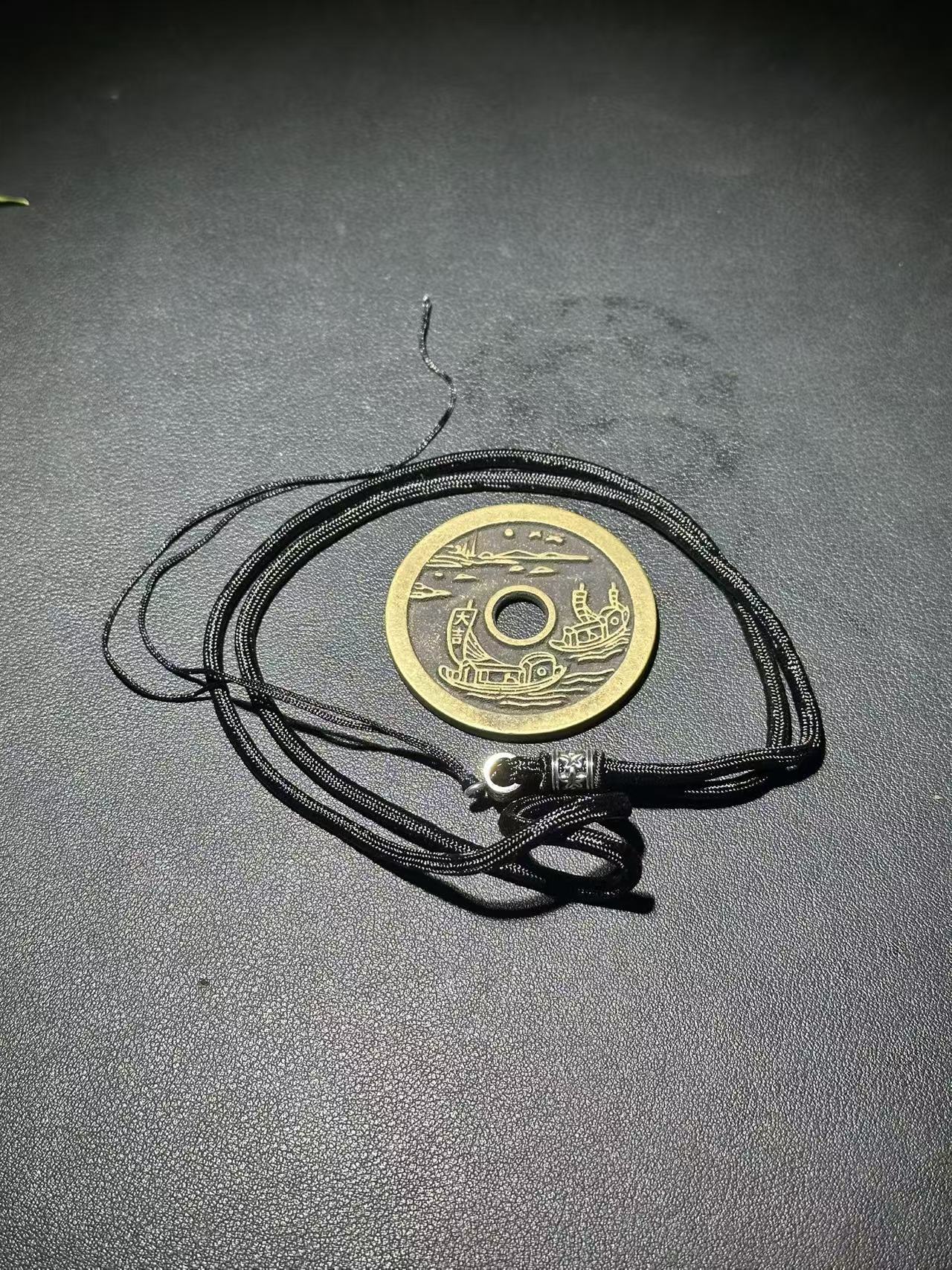 现代翻砂仿制工艺品满载而归顺风大吉小帆船