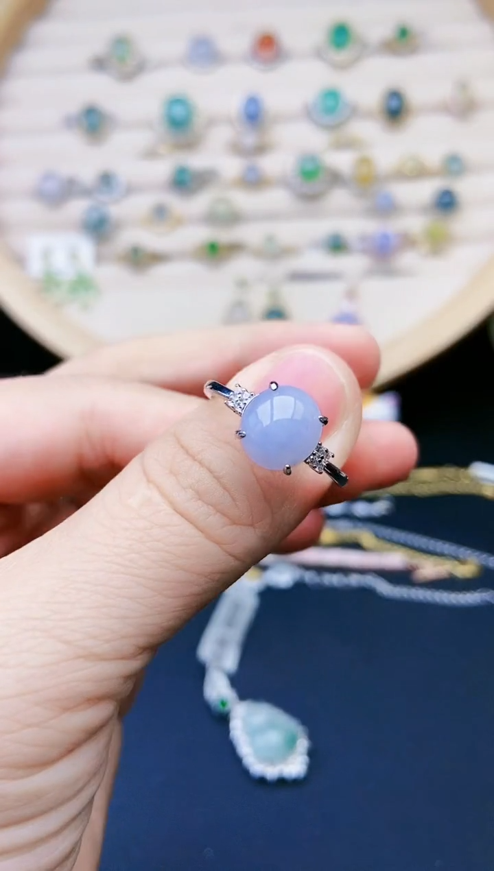 【闪购商品】翡翠戒指银S925镶嵌11111111