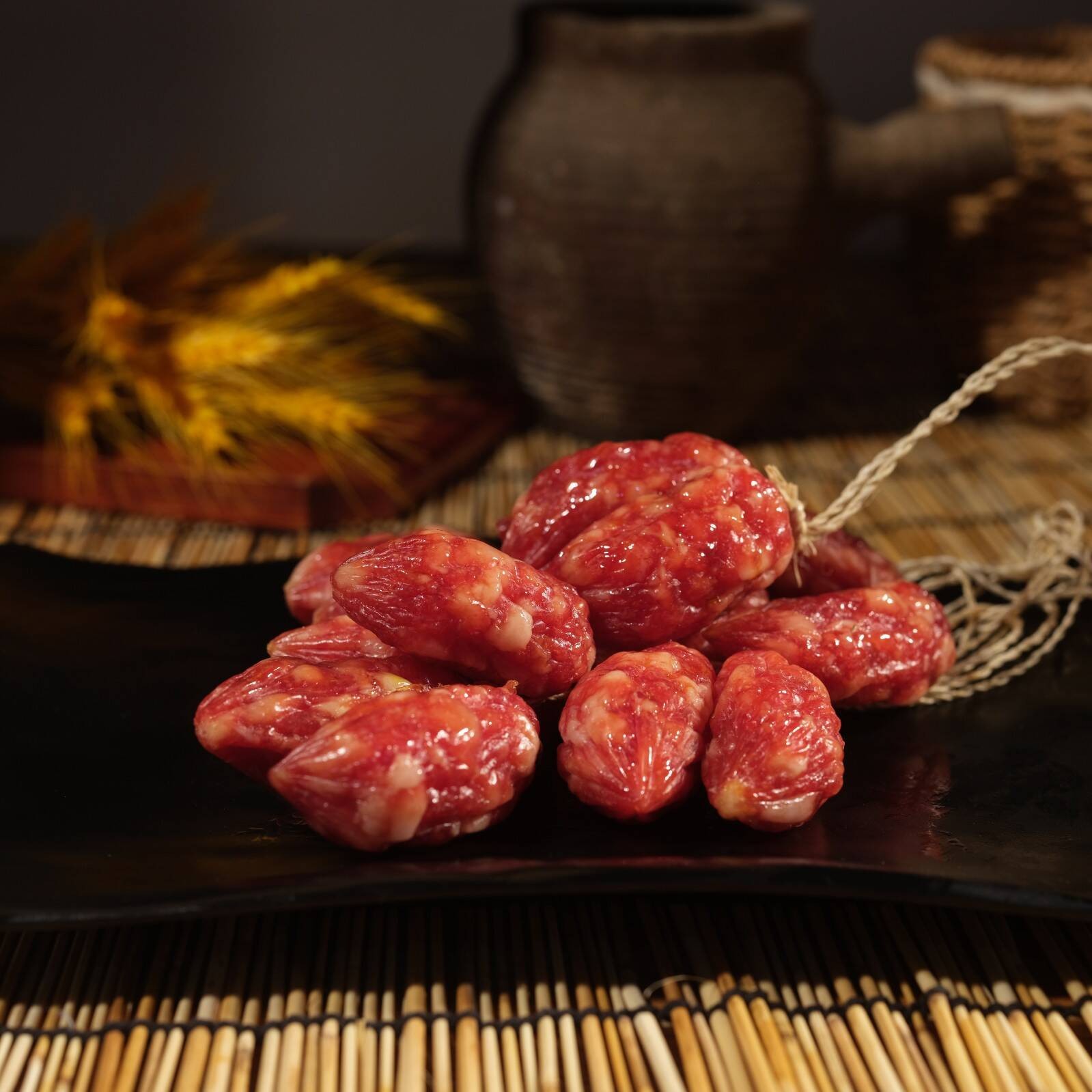 正宗广式口味腊肠精选粒粒肠甜酒味