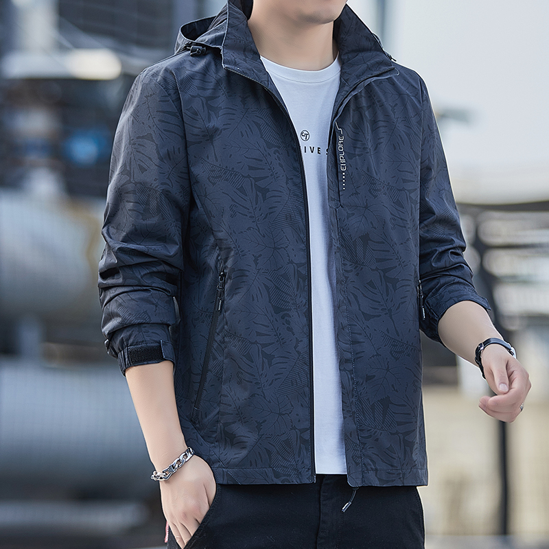 2025春秋款新款男士冲锋衣夹克男女同款外套休闲百搭防风防水防尘商品图