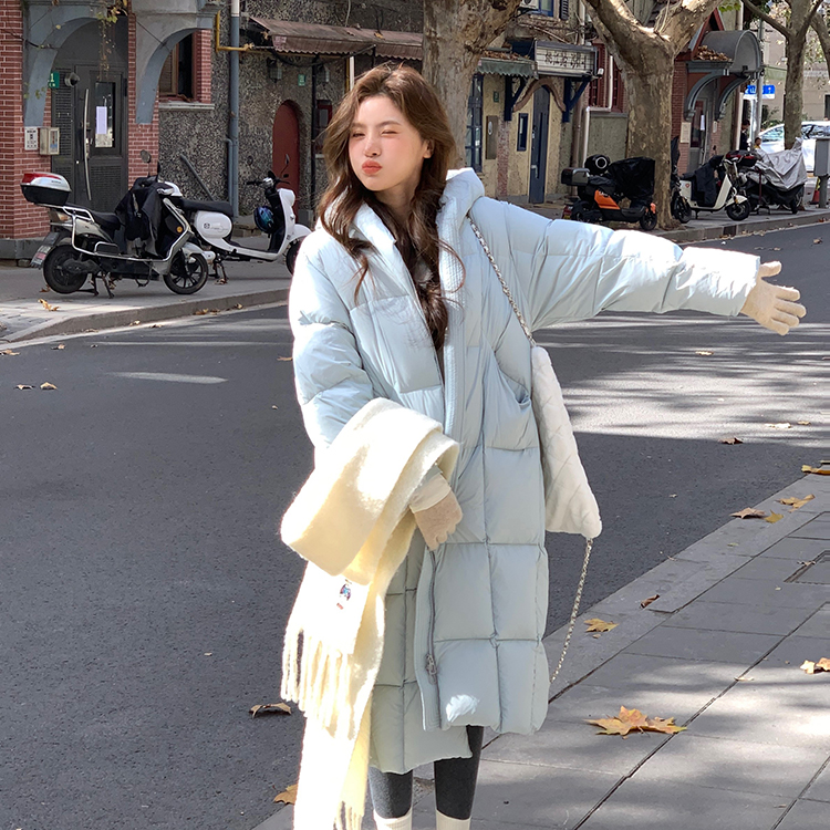 【比利时雪夜】羽绒服女冬2025新中长款白鸭绒洋气高级感超好看长款
