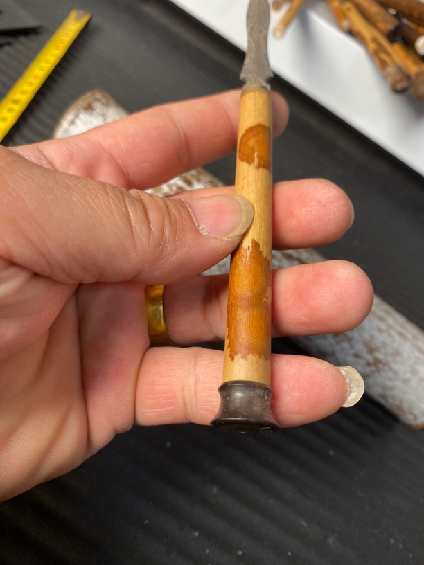 福建武夷山红湘妃竹茶叶茶刀