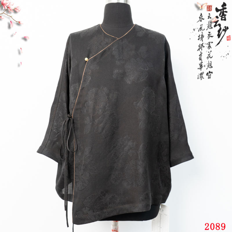  2025重磅春夏新中式气质设计师款上衣 2089