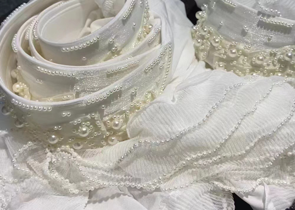 珍珠款回族头巾，仙气飘飘