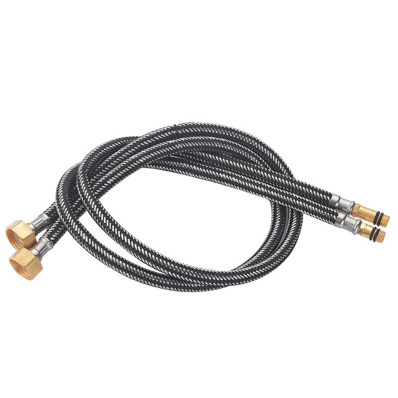 厨房龙头冷热进水管尖头耐高温防爆耐高温防爆