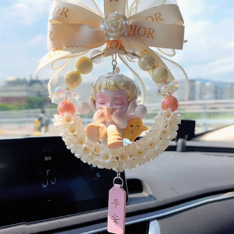 潮玩玛特车挂sp温度系列汽车内饰后视镜挂件送女友礼物手工车挂件