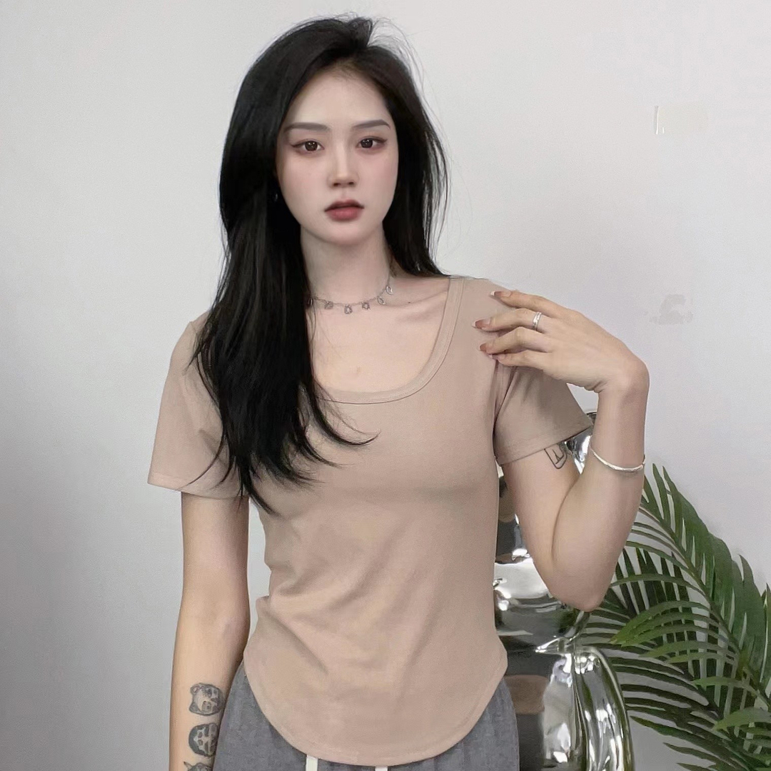 【直播间专属链接】链接拍下备注编女夏季纯欲风韩版辣妹显瘦上衣