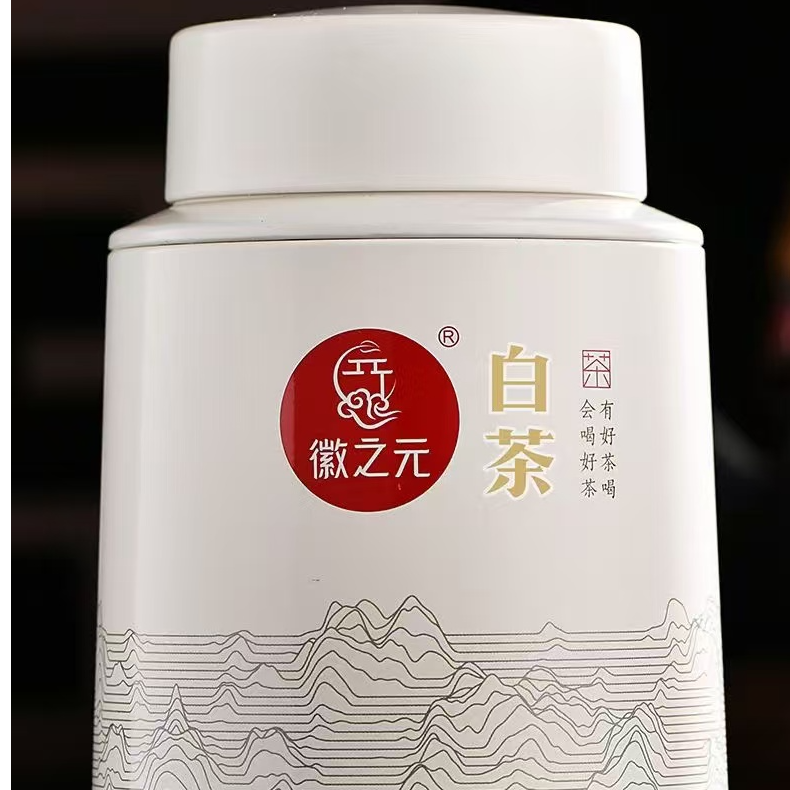 徽之元白茶100g小白福罐装