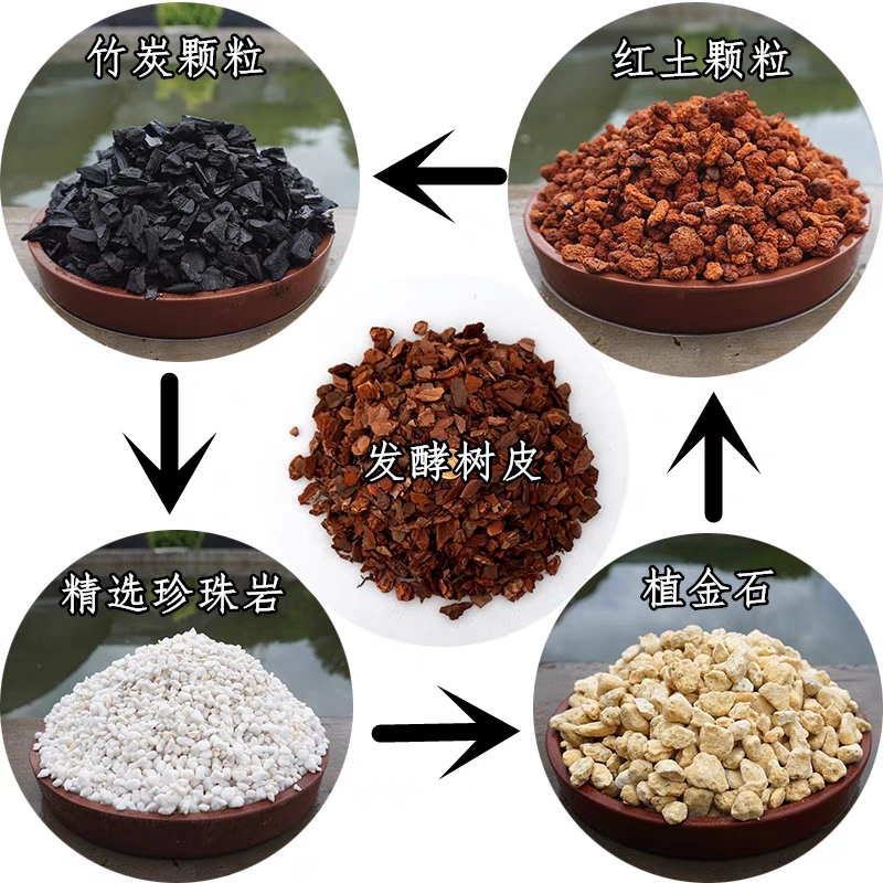 兰花五合一颗粒配方植料16升 5斤装