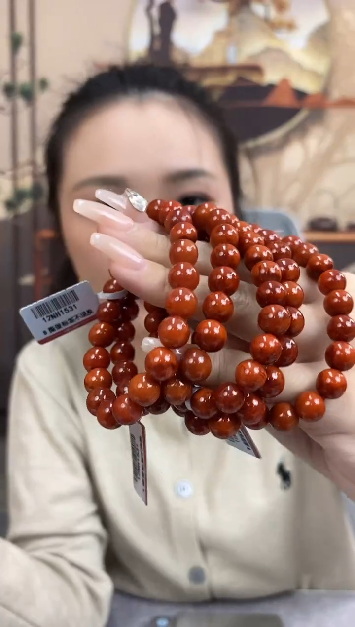 【闪购商品】南红玛瑙X74（多样性发一条）未镶嵌南红单圈