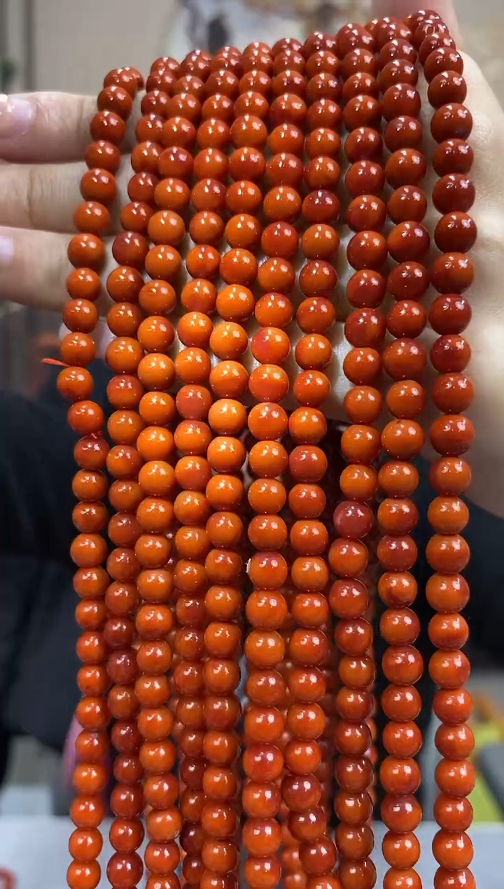 【闪购商品】南红玛瑙M15（多样性发一条）未镶嵌多圈