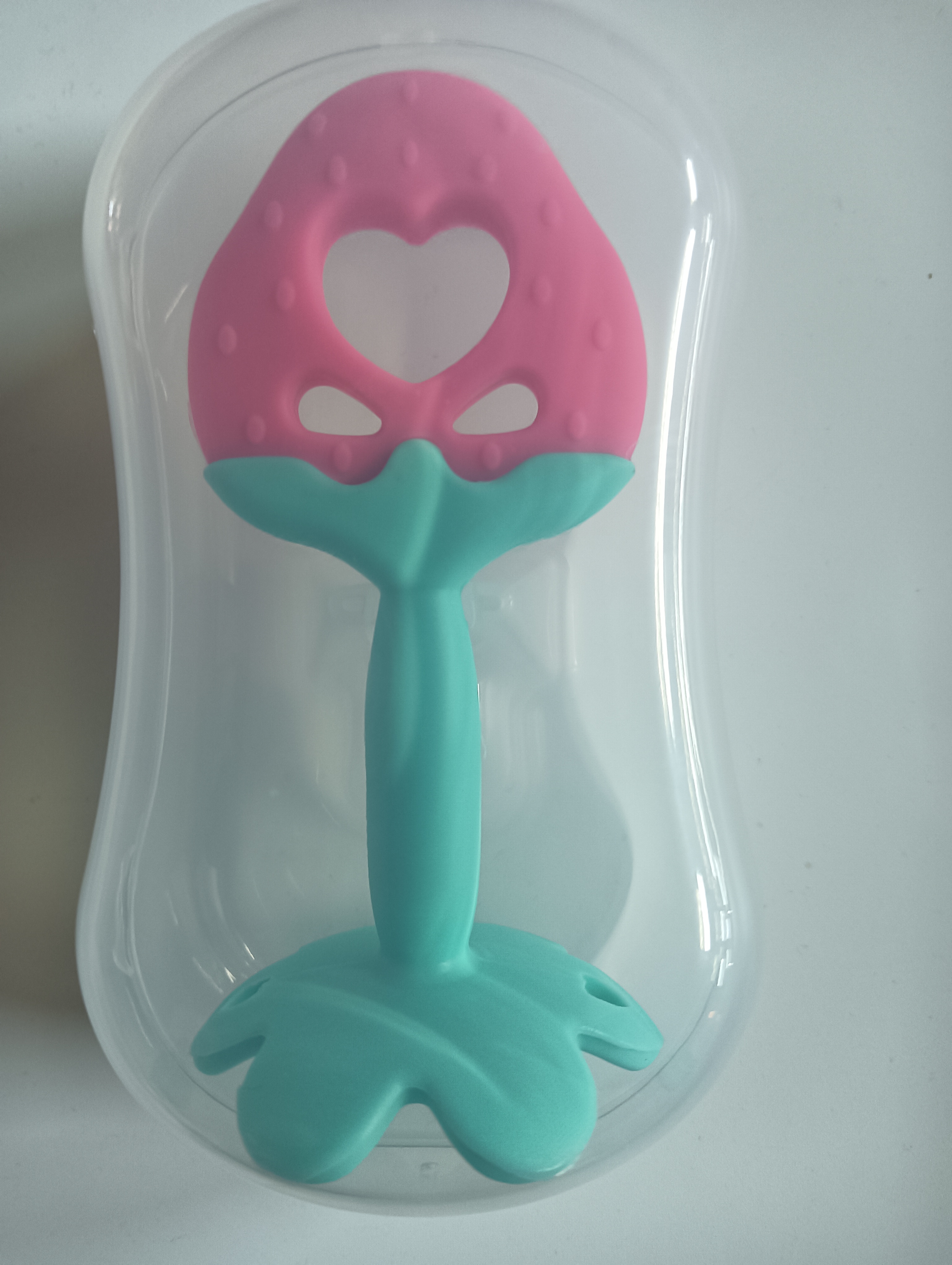婴儿安抚硅胶牙胶包邮