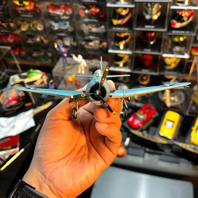 1：72合金飞机模型二战无畏SBD俯冲轰炸机战机成品摆件