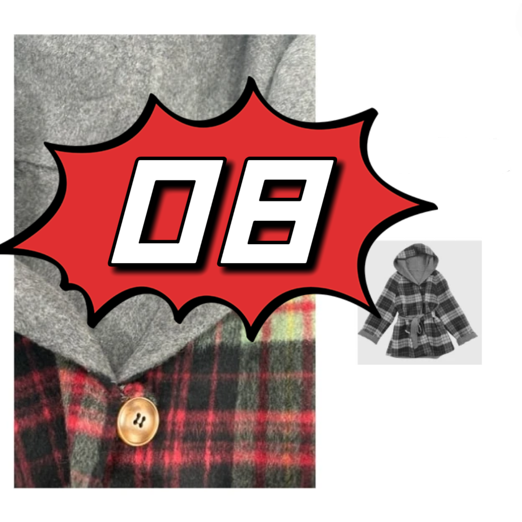 【08】双面斗篷时尚洋气保暖中长双面羊毛大衣【3528】