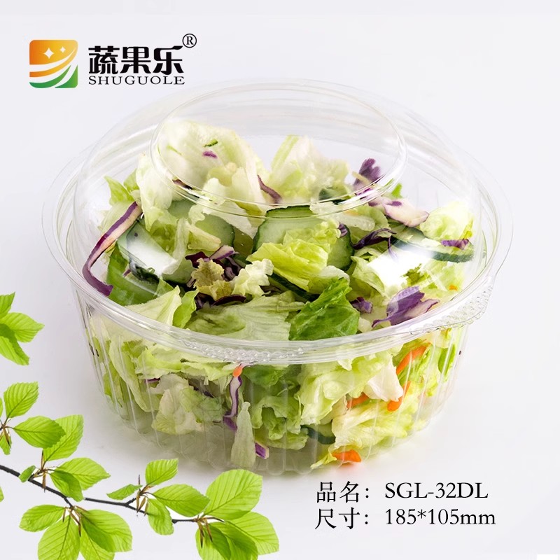 餐盒一次性透明商用圆形