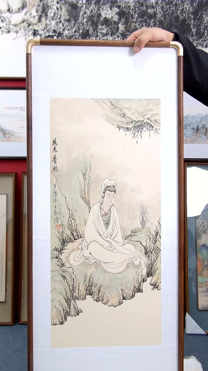 【闪购商品】绘画石梦阳《赐福观音》