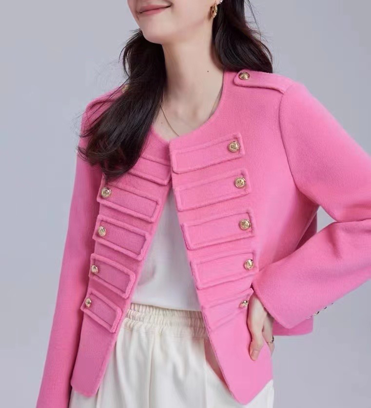 2023新款澳毛双面羊毛外套