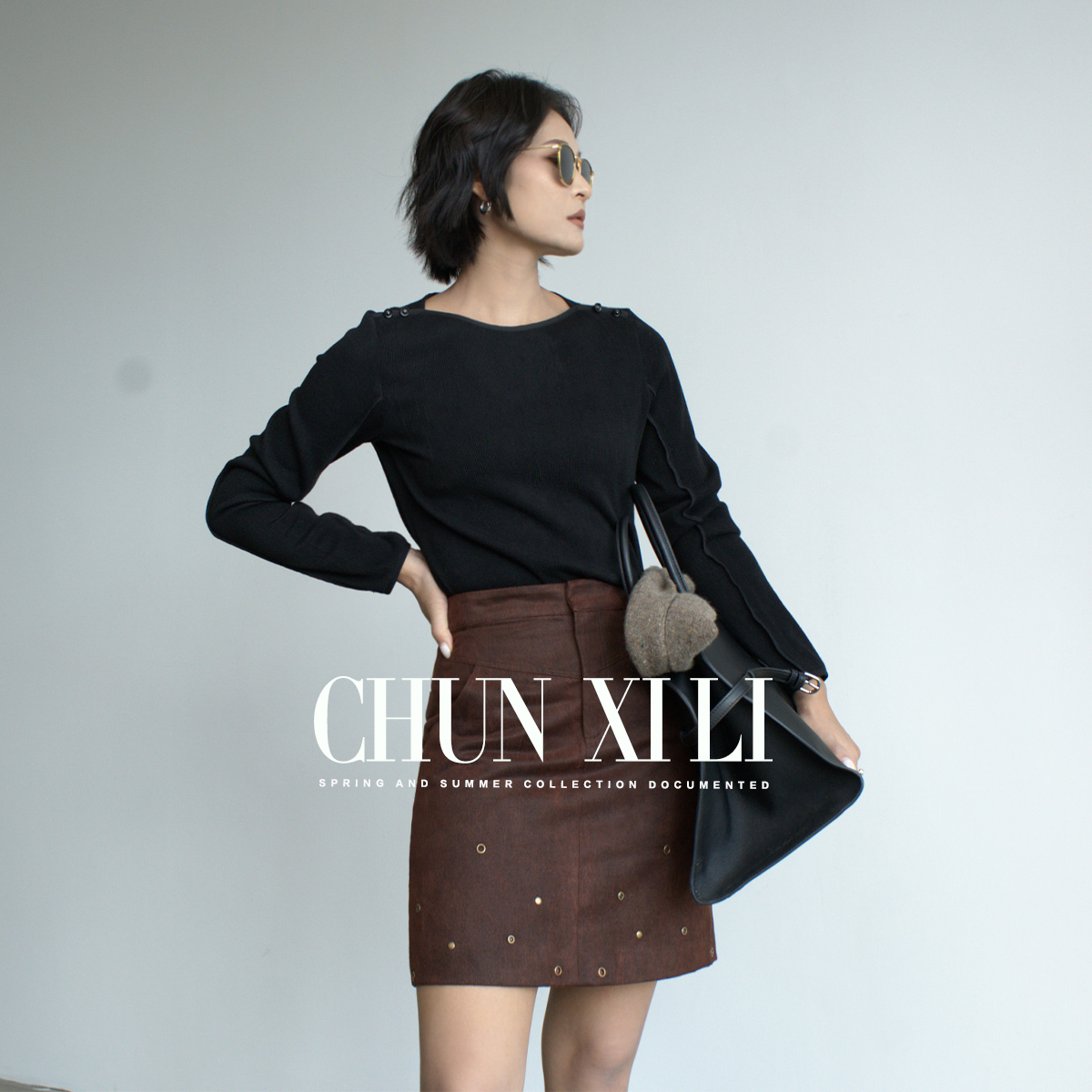 CHUNXILI/春熙里 时尚气质上衣 秋季显瘦百搭打底衫 D04S42119