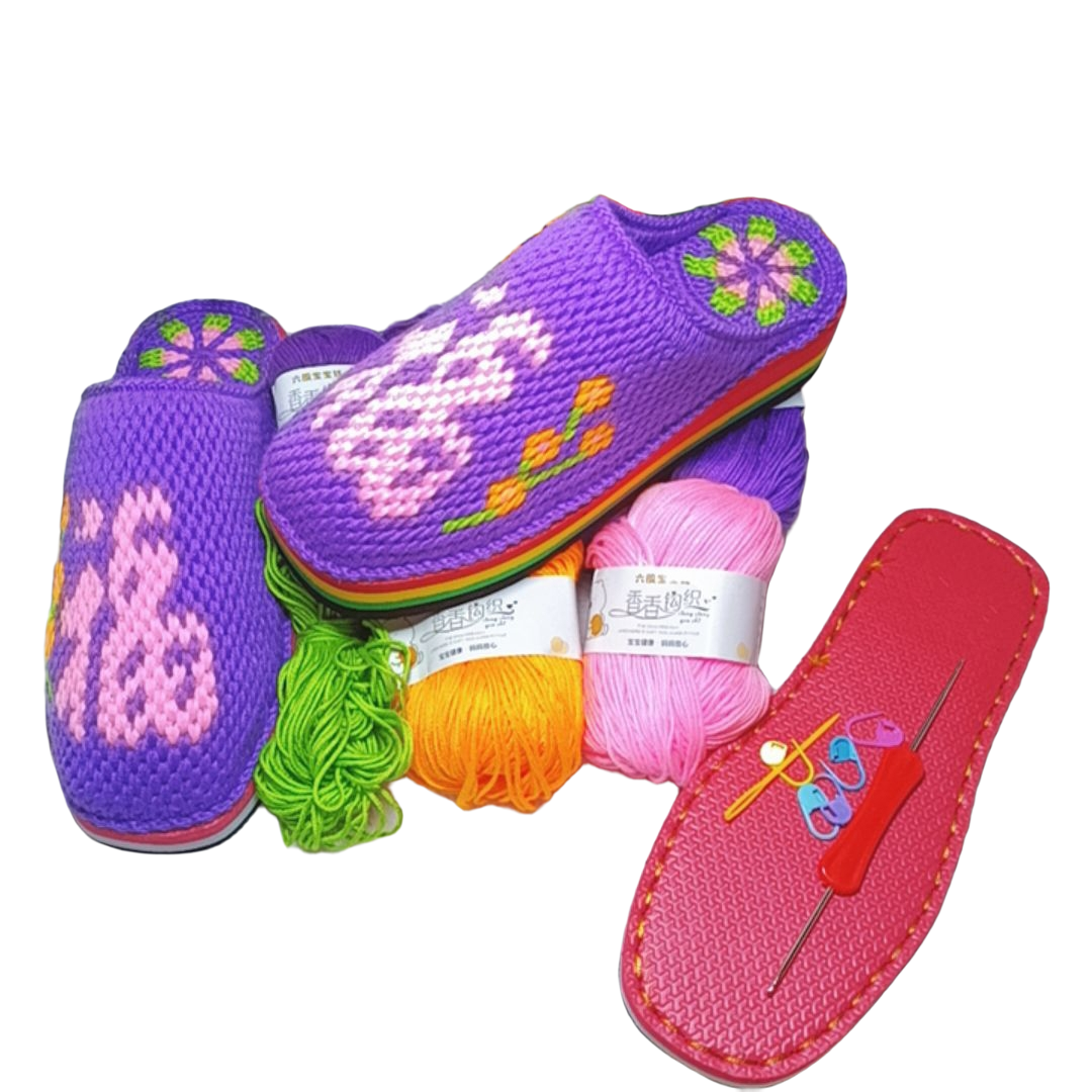  福（线+鞋底+图纸+钩针+需要自己勾）满65.6包邮