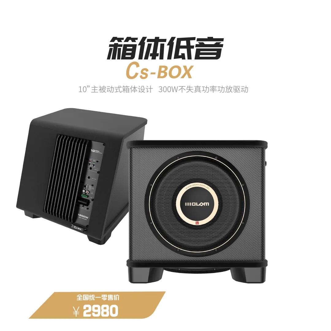 【欧龙超低音炮】CsBOX-10寸有源超低音炮