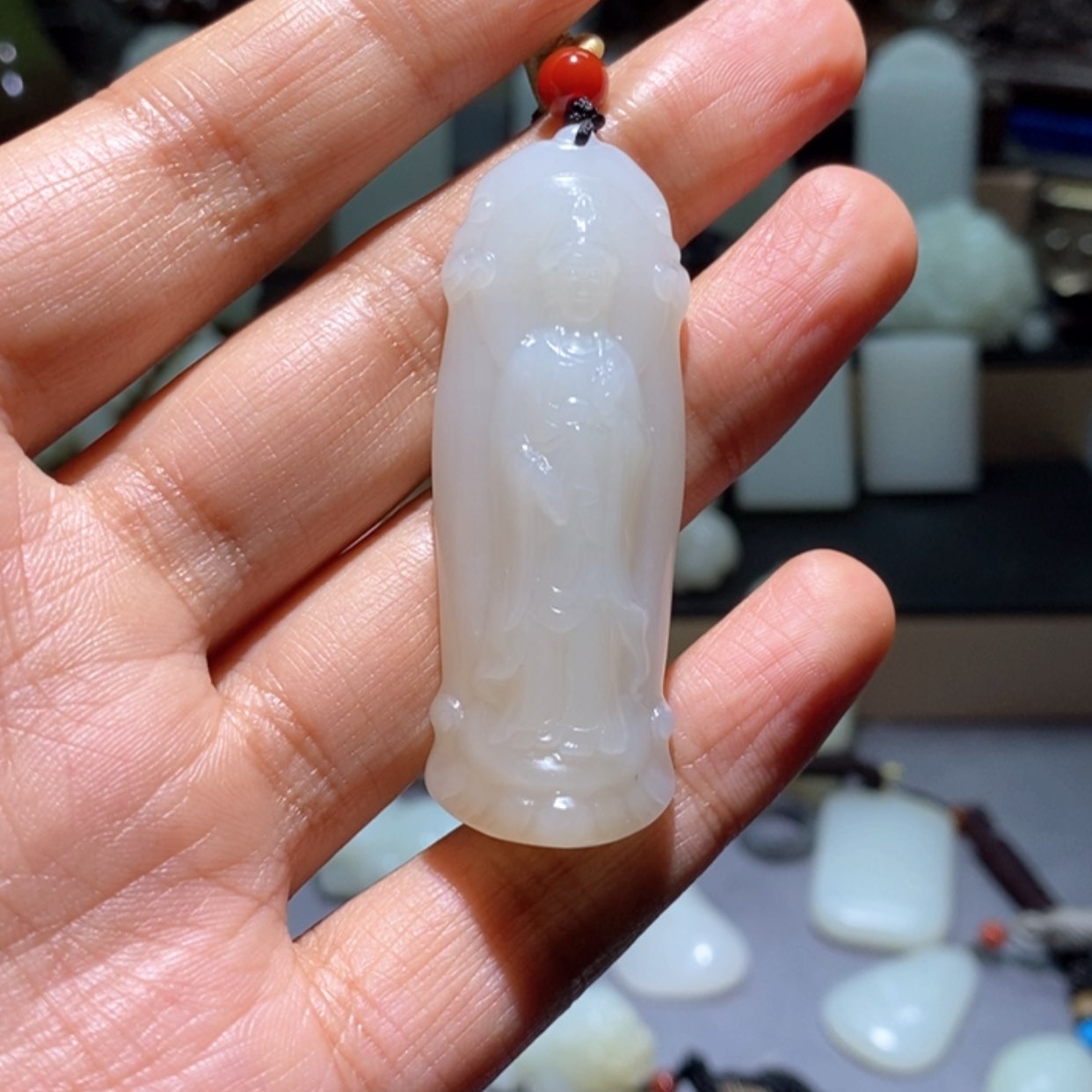 【闪购商品】和田玉颈饰未镶嵌耀****阳