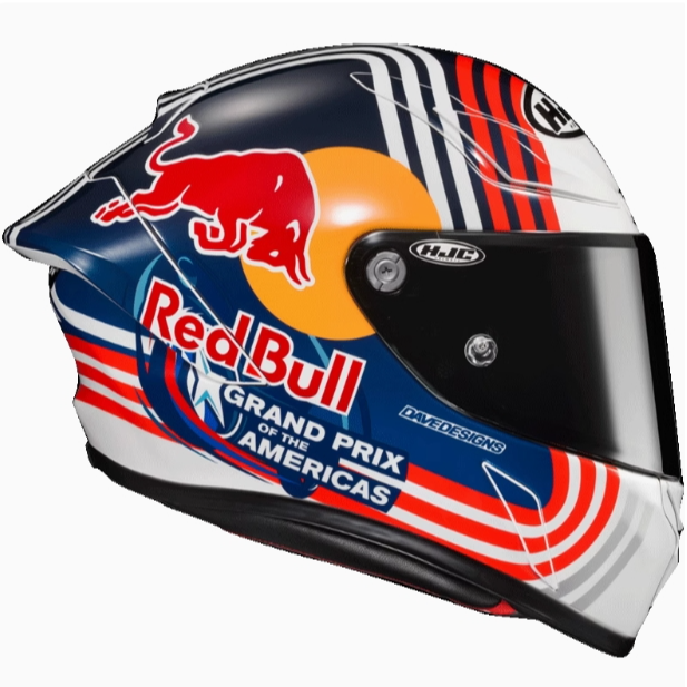 韩国HJC RPHA 1N红牛奥斯汀Red Bull全盔MotoGP头盔FIM夸塔拉罗