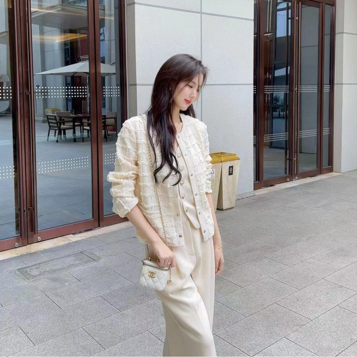 GIRDEAR/哥弟巴黎香榭小香风外套女款洋气衣服女1400512