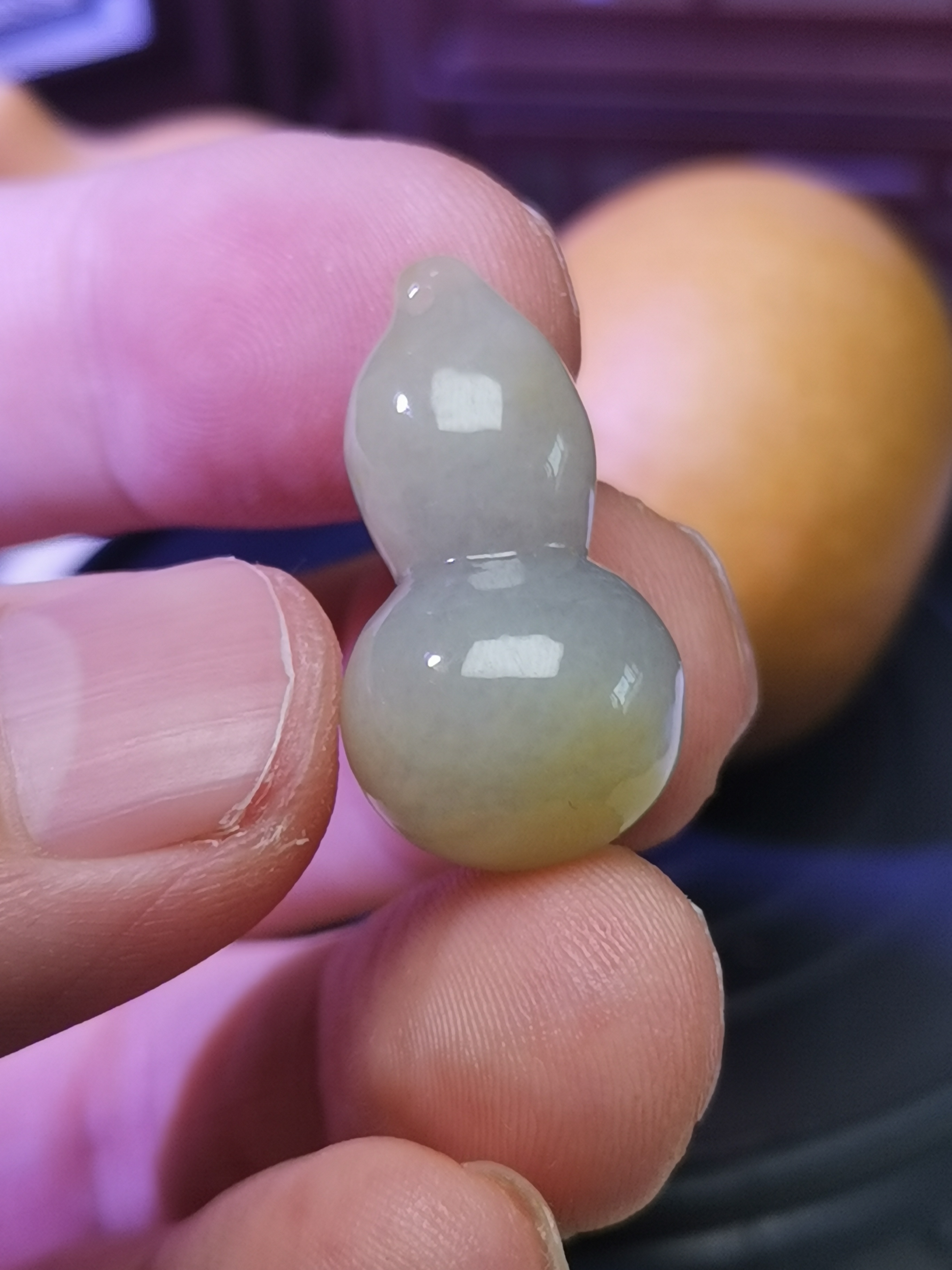 天然翡翠葫芦吊坠