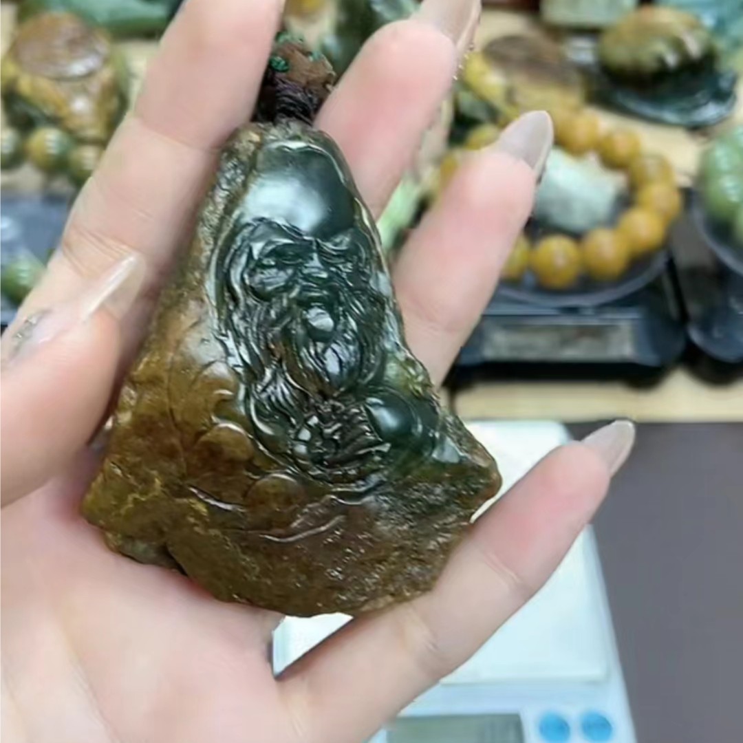 达摩祖师手把件/大气磅礴