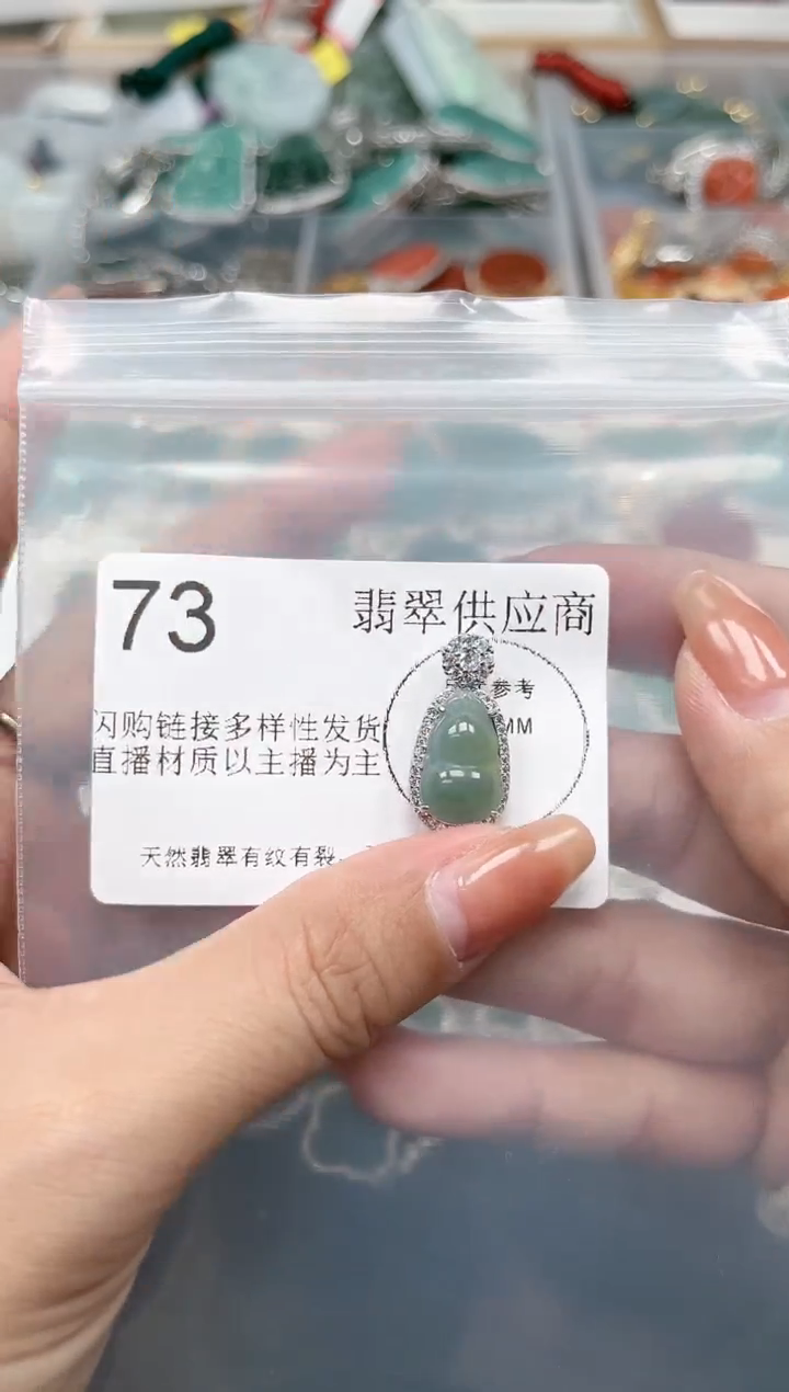 【闪购商品】翡翠颈饰未镶嵌73