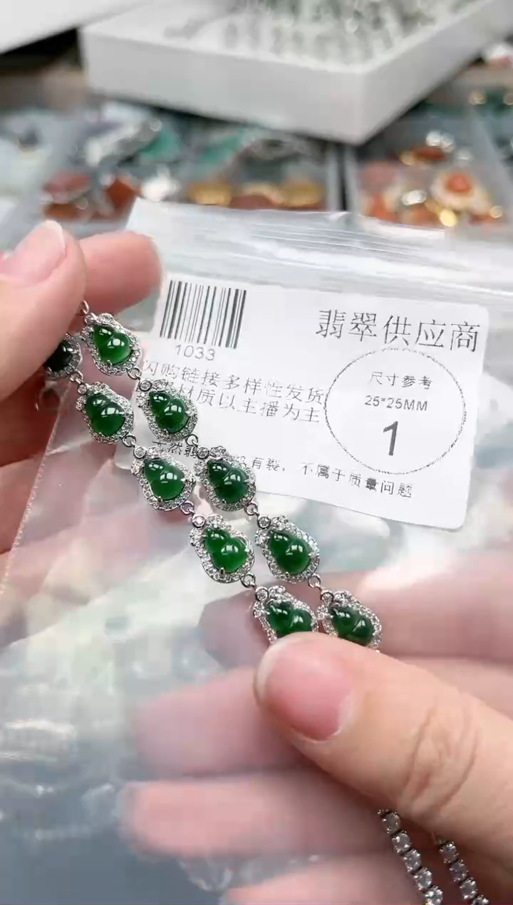 【闪购商品】翡翠颈饰未镶嵌1023
