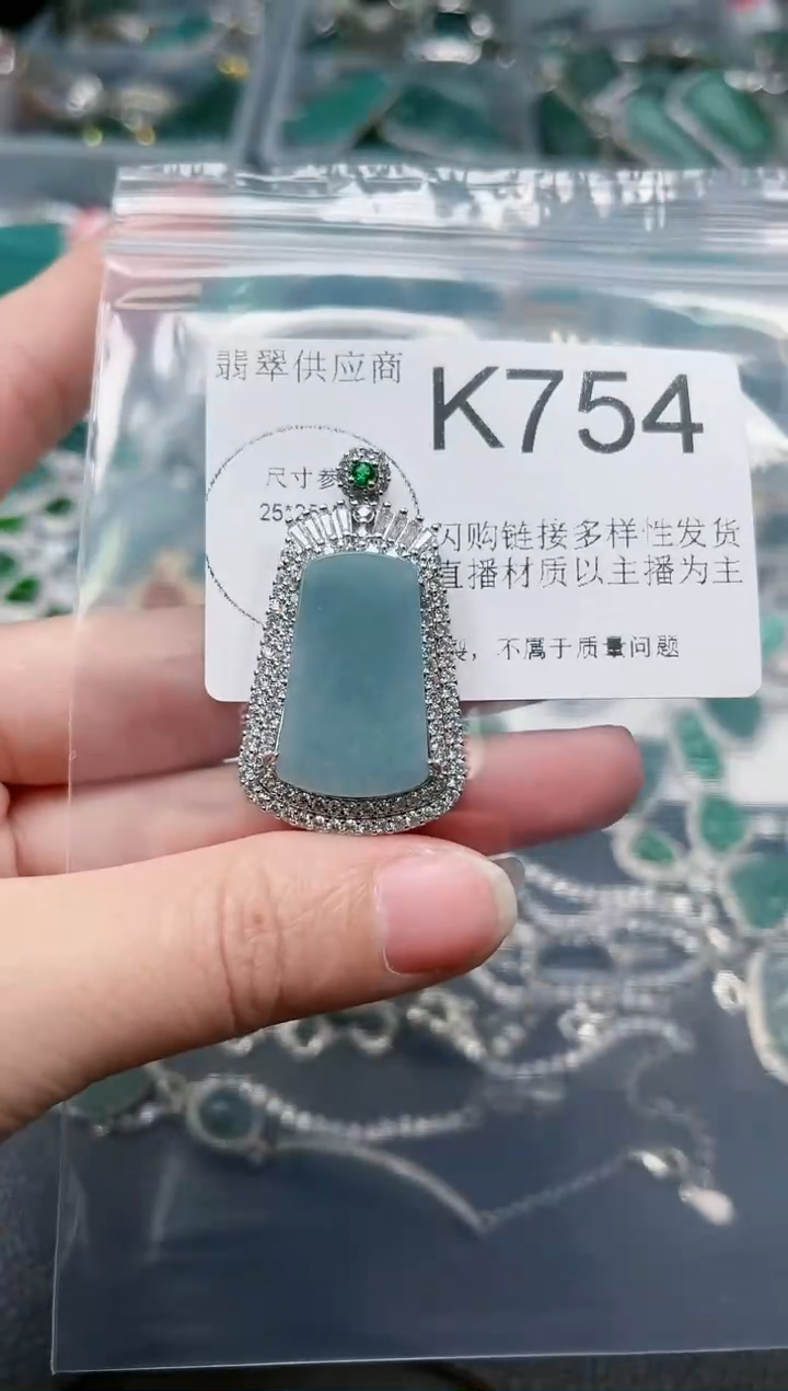 【闪购商品】翡翠颈饰未镶嵌754