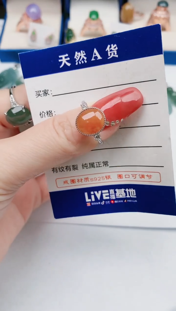 【闪购商品】翡翠1银S925镶嵌1