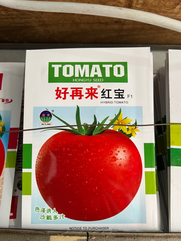 鑫宇 好再来红宝 大红柿子籽 300粒内