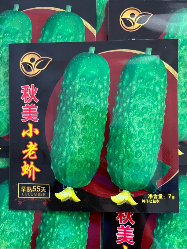 秋美小老蚧 黄瓜籽7克 绿瓤绿肉 恋秋耐老化