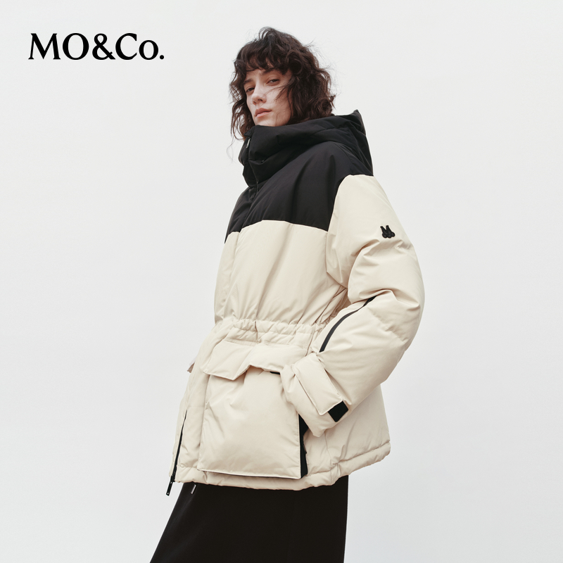 【流光风】MOCO羽绒服冬三合一功能覆膜撞色工装风外套MBD4EIN020