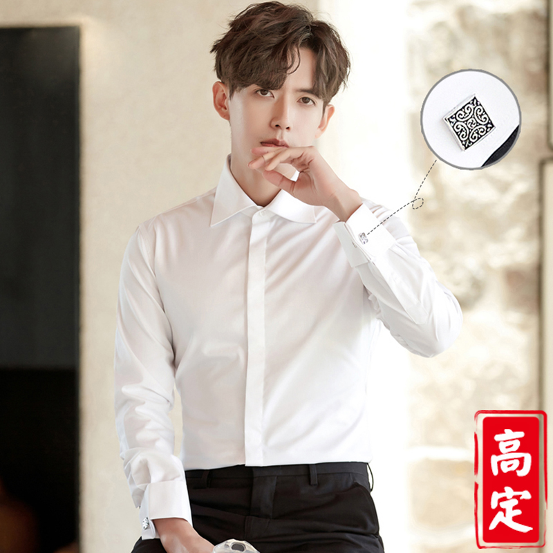 【气质温莎领】2023秋冬新款法式优雅绅士衬衫内搭外穿时尚衬衣3006