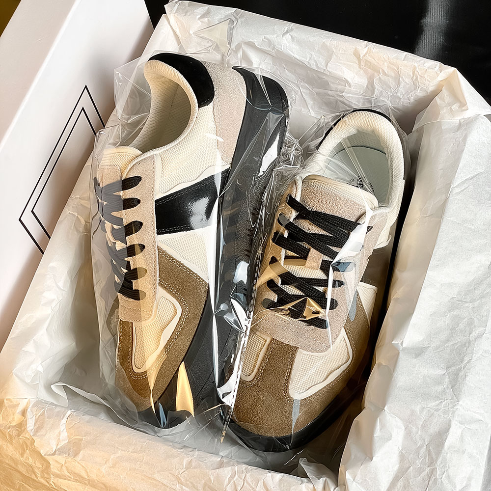 熊猫德训鞋男2025秋冬情侣款厚底运动休闲板鞋复古百搭阿甘鞋女潮