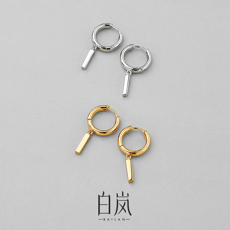 925银耳饰 白岚小风铃耳环女2025新款个性百搭气质秋冬耳饰ED2912