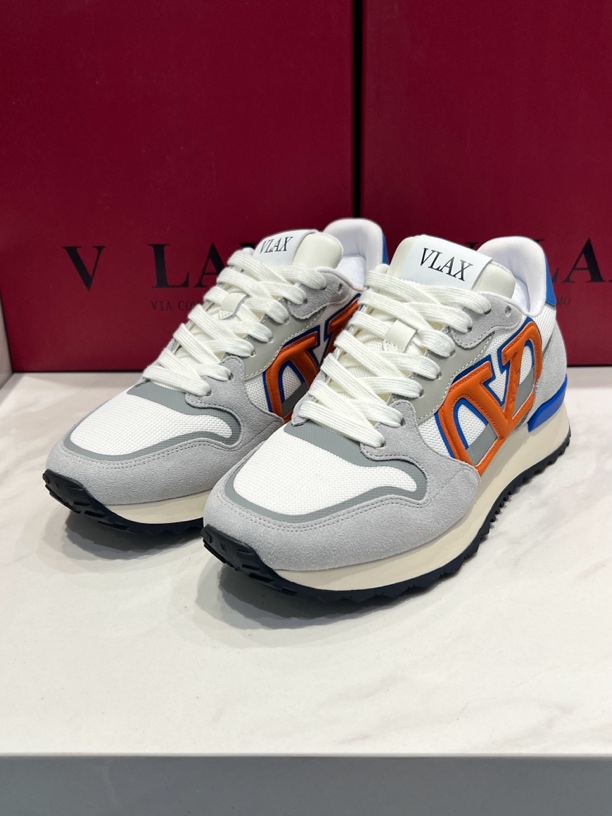 V LAX秋冬新品/时尚拼接撞色男士休闲鞋