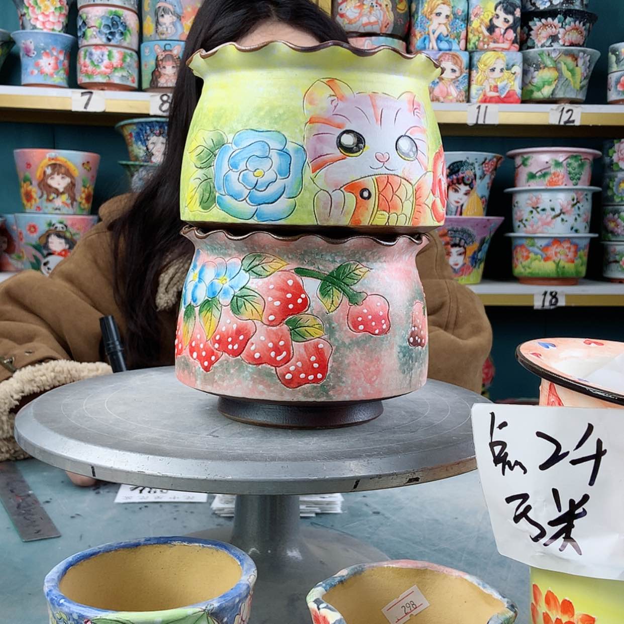 【闪购商品】陶瓷罐微瑕591