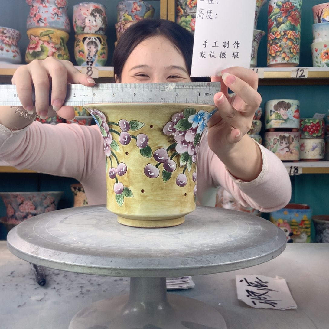 罐景德镇手工瑕疵931