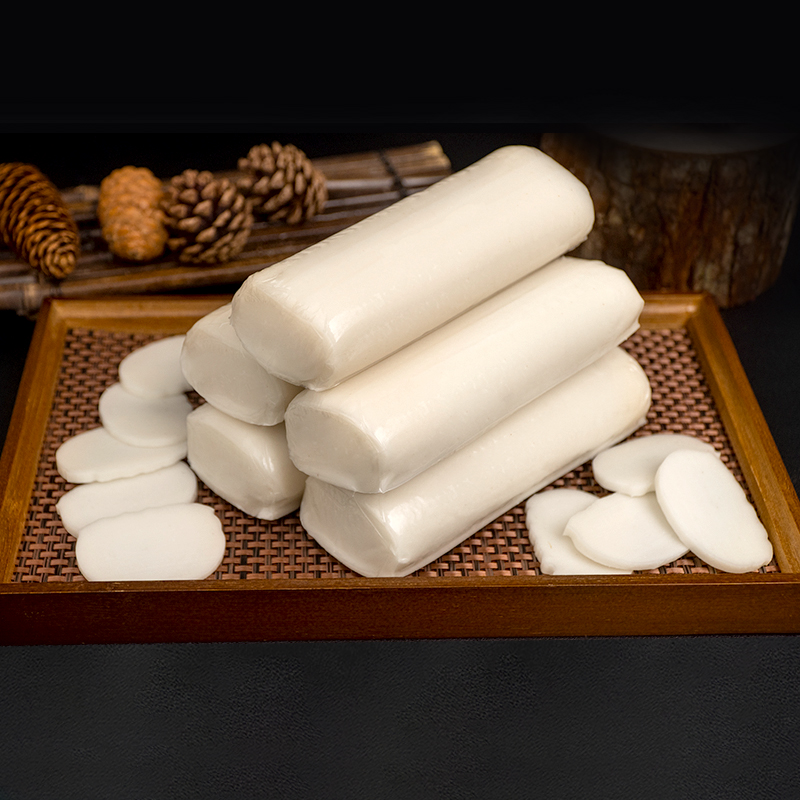 5斤水磨年糕现做现卖单条独立真空包装农家炒年糕条火锅批发