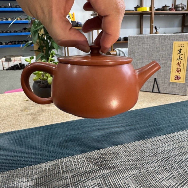 建水紫陶 复烧汉瓦200cc