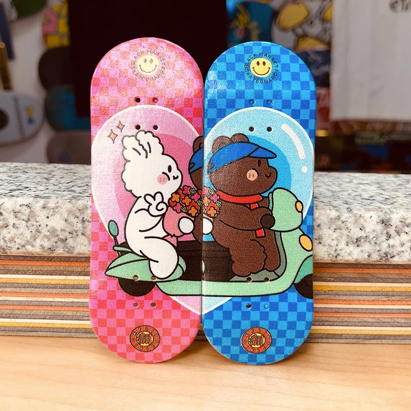 BM & 翻 联名款  专业手指滑板套装 BlackMarket 520限定