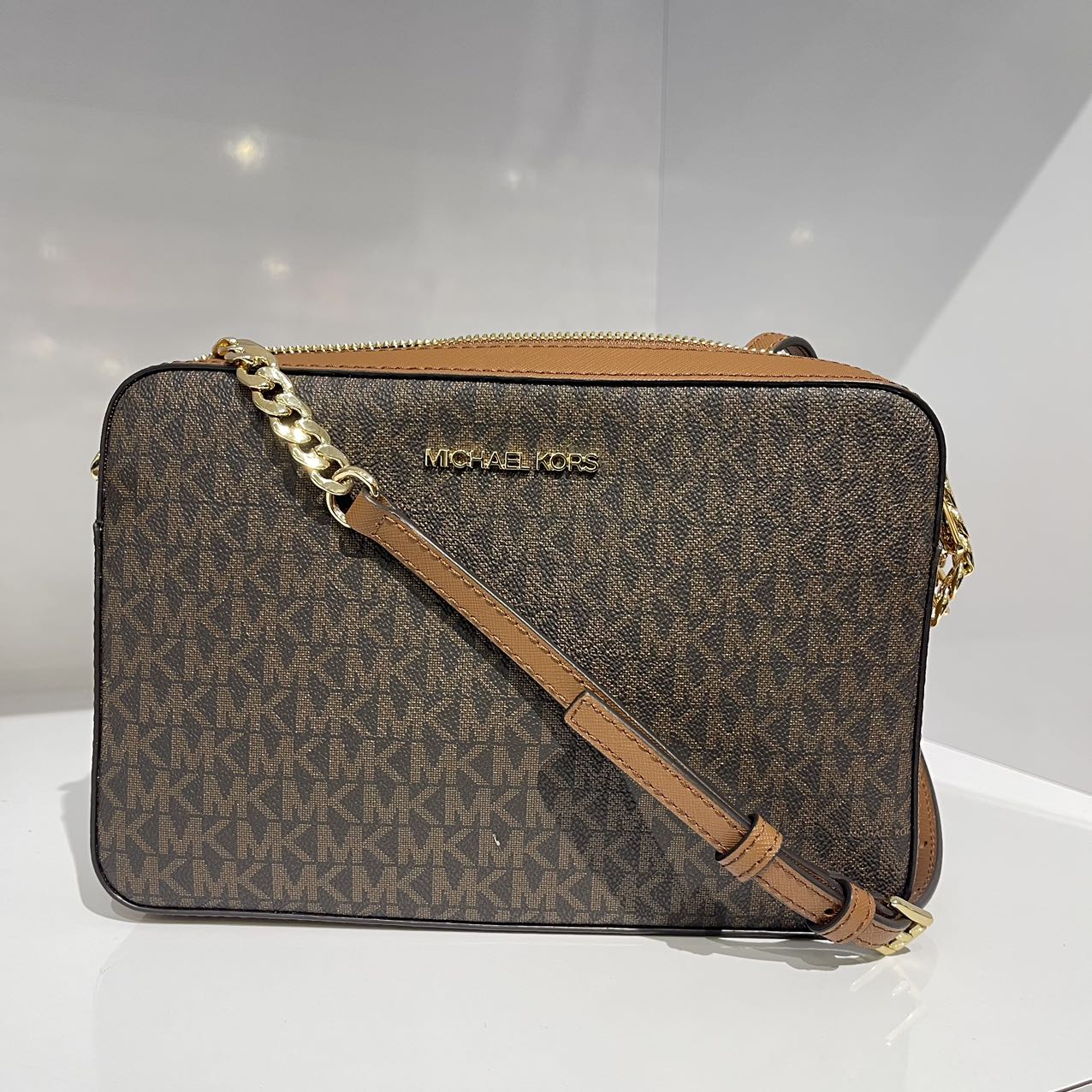 MICHAEL KORS/迈克高仕 Jet Set方块相机包斜挎包女包时尚包包