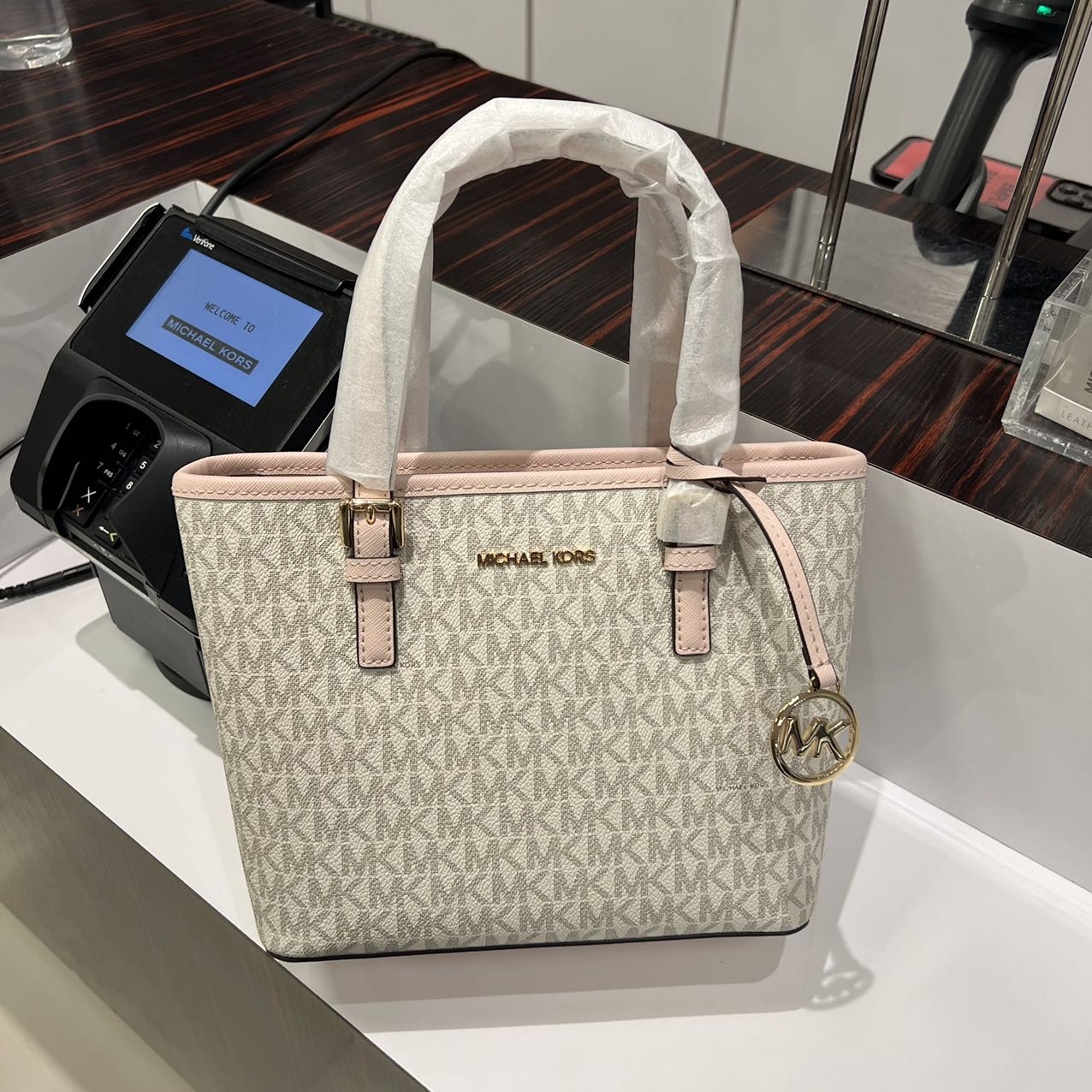 MICHAELKORS/迈克高仕Jet Set小号托特手提包挎包大容量