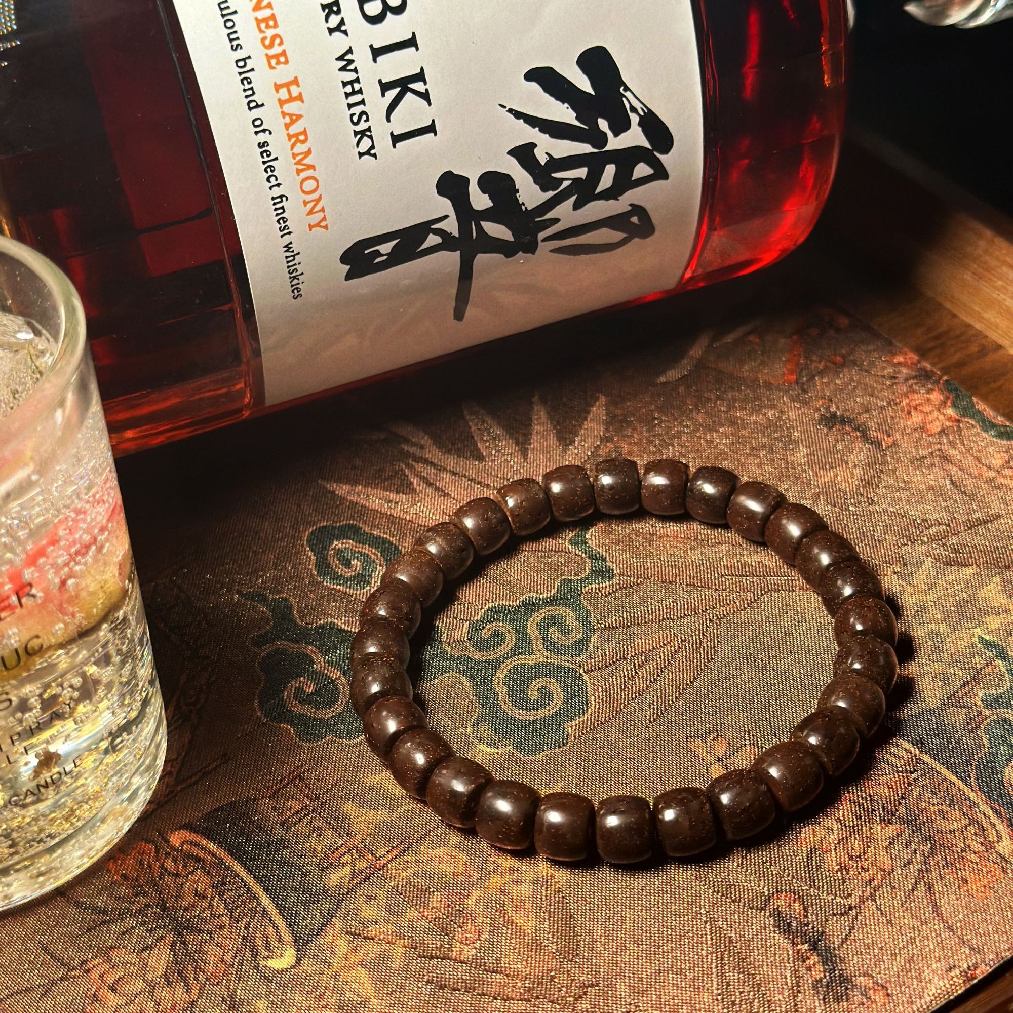 【天瑞出品】印尼原生态椰蒂直切手串